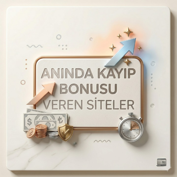 Anında Kayıp Bonusu Veren Siteler