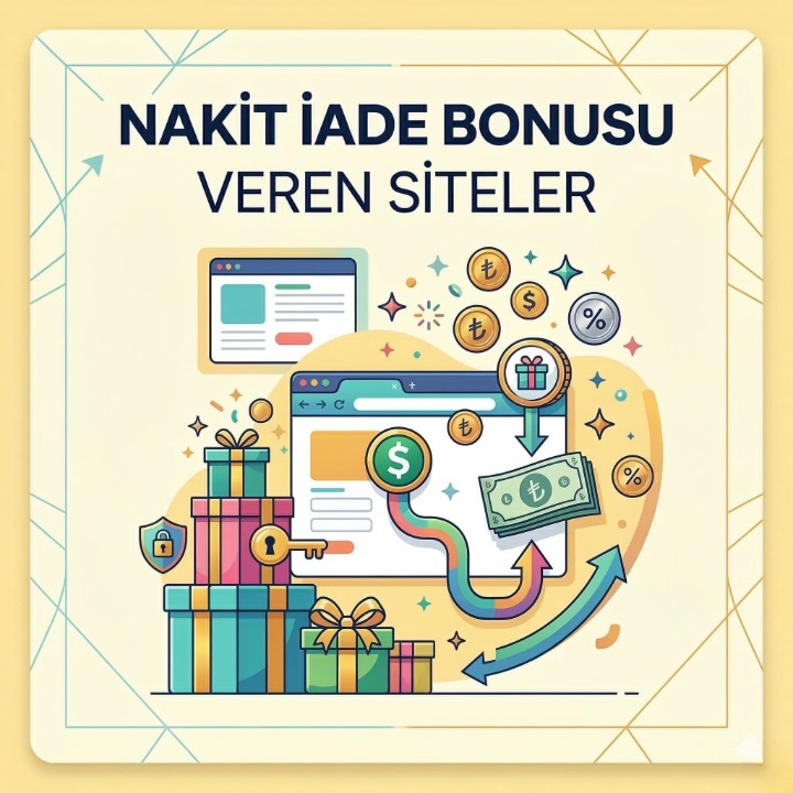 Nakit iade bonusu veren siteleri keşfedin.
